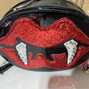 Betsey Johnson LIPS Vampire Handbag
